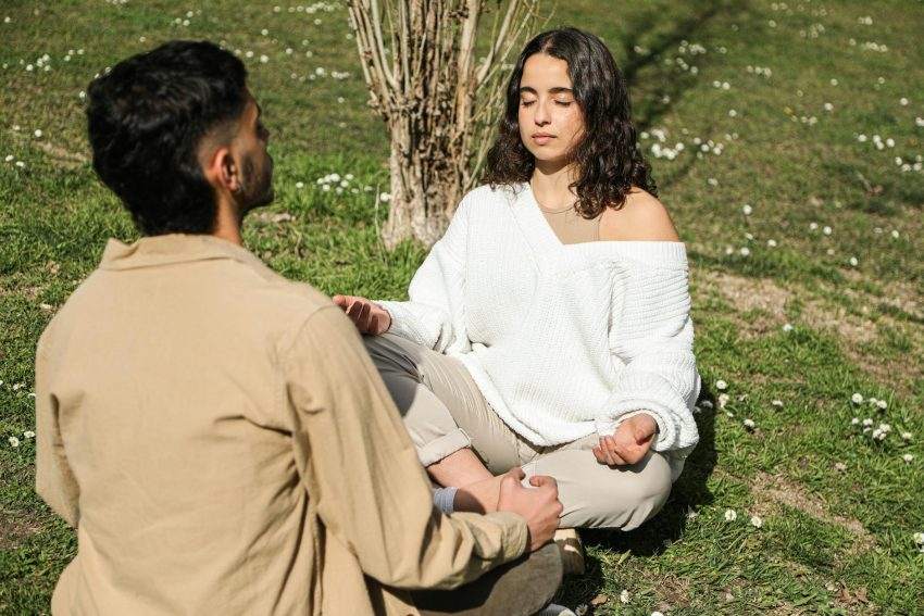 Spring meditation retreat benefits photo by Cup of Couple