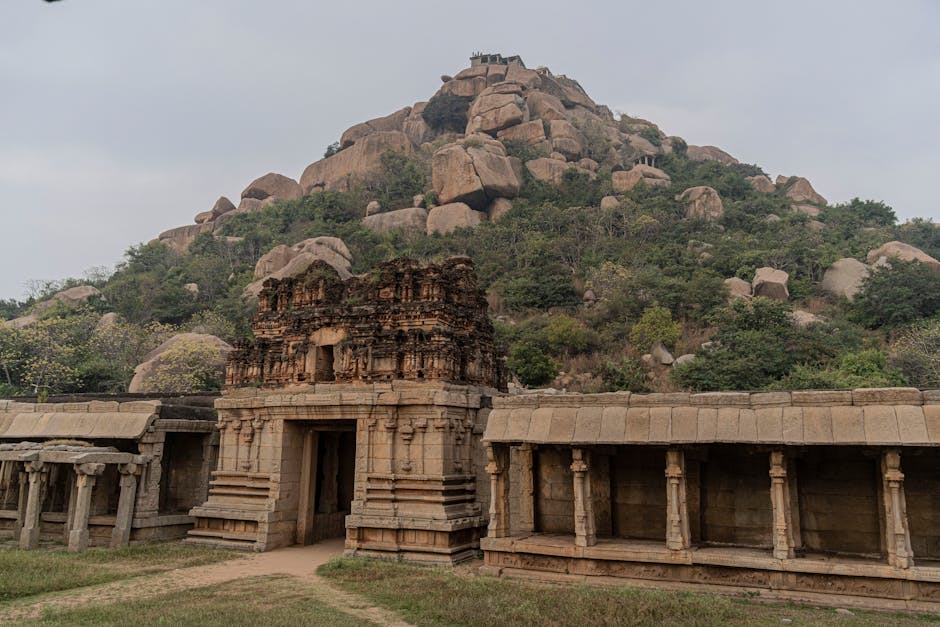 indian mountain temple
